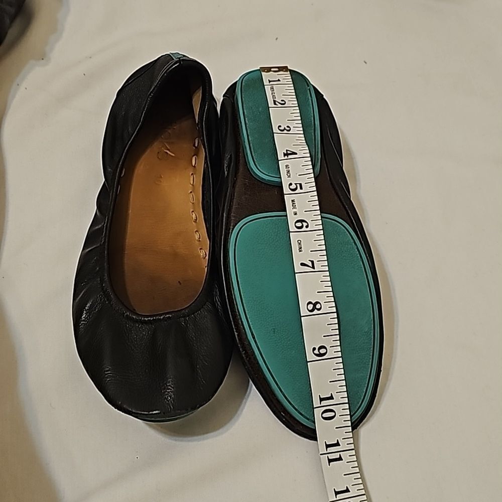 - Tieks By Gavrieli Matte Black Leather Classic Ballet Flats • Size 10 •… - Picture 6 of 6